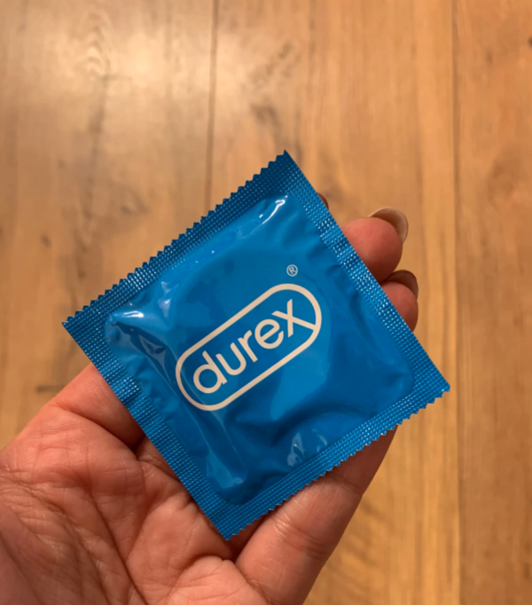 Zużyta prezerwatywa